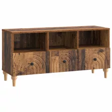 vidaXL TV szekrény Öreg fa 102 x 34,5 x 50 cm Mérnöki fa