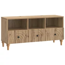   vidaXL TV szekrény Kézműves Tölgy 102 x 34,5 x 50 cm Mérnöki fa