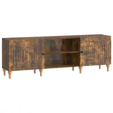   vidaXL TV szekrény Füstös Tölgy 150 x 31 x 50 cm Szerelt Fa