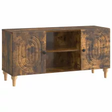   vidaXL TV szekrény Füstös Tölgy 102 x 34,5 x 50 cm Szerelt Fa