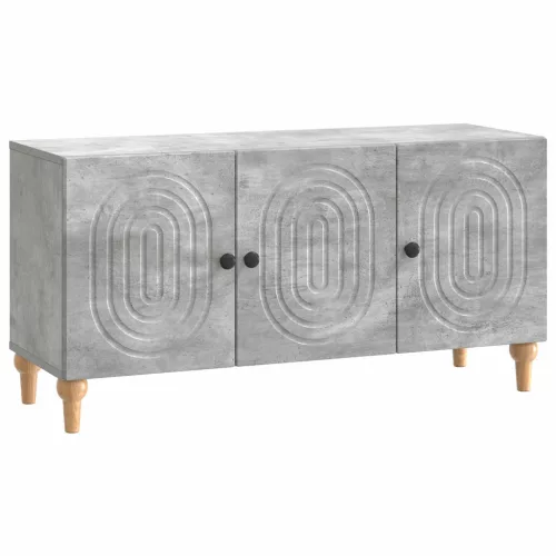 vidaXL TV szekrény Betonszürke 99 x 34,5 x 50 cm Szerelt Fa