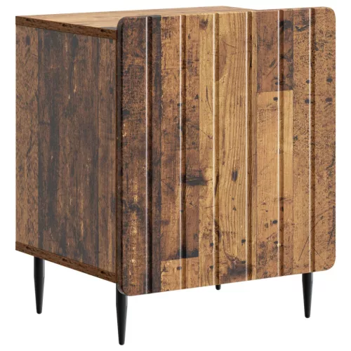 vidaXL Éjjeliszekrény Antik Fa 43 x 34,5 x 52 cm Szerelt Fa