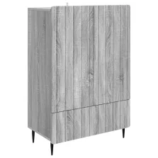   vidaXL Széf fiókkal Szürke Sonoma 66 x 34,5 x 97 cm Szerelt Fa