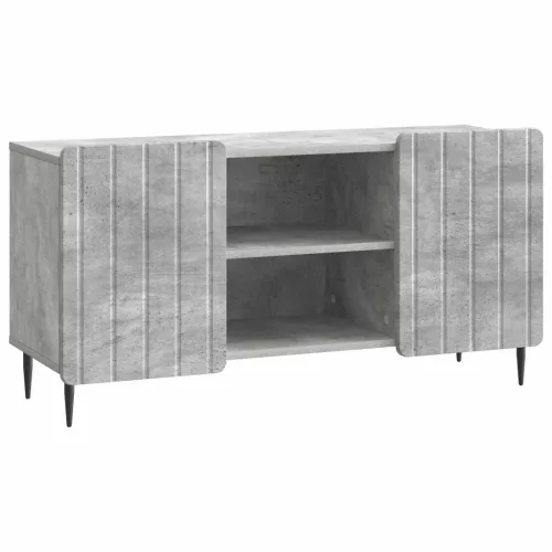 vidaXL TV szekrény Betonszürke 102 x 34,5 x 52 cm Szerelt Fa