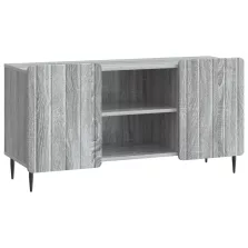   vidaXL TV szekrény Szürke Sonoma 102 x 34,5 x 52 cm Szerelt Fa