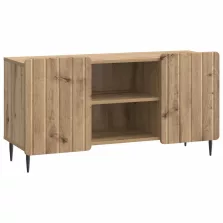   vidaXL TV szekrény Kézműves Tölgy 102 x 34,5 x 52 cm Szerelt Fa