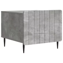  vidaXL Dohányzóasztal fiókkal Betonszürke 49 x 50 x 42 cm Szerelt Fa