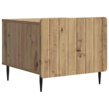   vidaXL Dohányzóasztal Kézműves Tölgy 49 x 50 x 42 cm Szerelt Fa