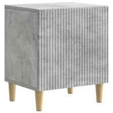   vidaXL Éjjeliszekrény Betonszürke 43 x 34,5 x 50 cm Szerelt Fa