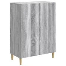 vidaXL Széf Szürke Sonoma 66 x 34,5 x 90 cm Szerelt Fa