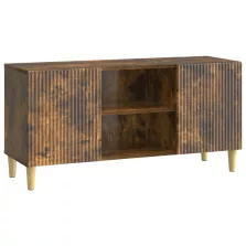   vidaXL TV szekrény Füstös Tölgy 102 x 34,5 x 50 cm Szerelt Fa
