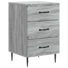   vidaXL Éjjeliszekrény Szürke Sonoma 43 x 41 x 66,5 cm Szerelt Fa