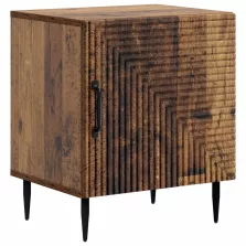   vidaXL Éjjeliszekrény Antik Fa 43 x 34,5 x 50 cm Szerelt Fa