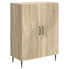 vidaXL Széf Sonoma Tölgy 66 x 34,5 x 89,5 cm Szerelt Fa