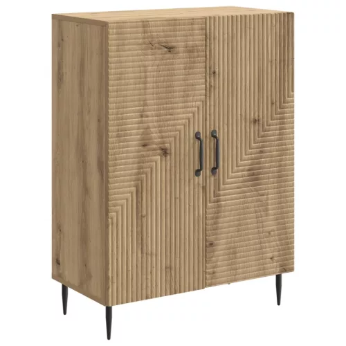 vidaXL Széf Kézműves Tölgy 66 x 34,5 x 89,5 cm Szerelt Fa