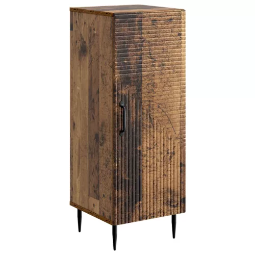 vidaXL Széf Antik Fa 33 x 34,5 x 89,5 cm Szerelt Fa