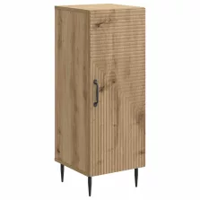   vidaXL Széf Kézműves Tölgy 33 x 34,5 x 89,5 cm Szerelt Fa