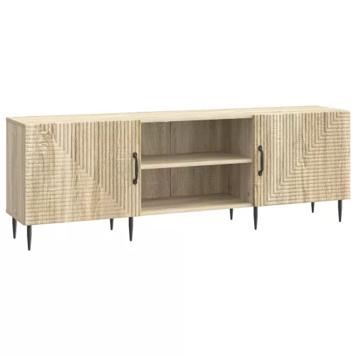 vidaXL TV szekrény Sonoma Tölgy 150 x 31 x 50 cm Szerelt Fa