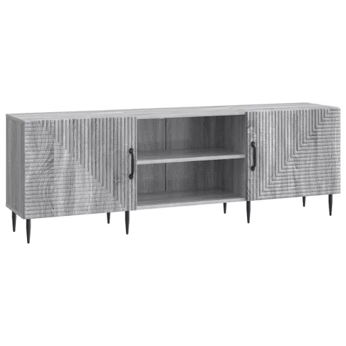 vidaXL TV szekrény Szürke Sonoma 150 x 31 x 50 cm Szerelt Fa