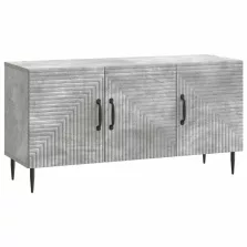   vidaXL TV szekrény Betonszürke 99 x 34,5 x 50 cm Szerelt Fa