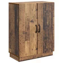 vidaXL Széf Antik Fa 66 x 34,5 x 87 cm Szerelt Fa