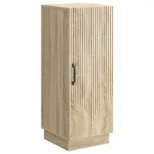 vidaXL Széf Sonoma Tölgy 33 x 34,5 x 87 cm Szerelt Fa