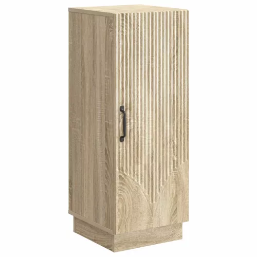 vidaXL Széf Sonoma Tölgy 33 x 34,5 x 87 cm Szerelt Fa