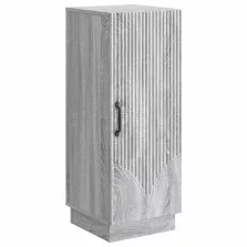 vidaXL Széf Szürke Sonoma 33 x 34,5 x 87 cm Szerelt Fa