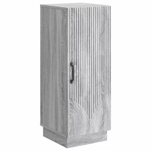 vidaXL Széf Szürke Sonoma 33 x 34,5 x 87 cm Szerelt Fa