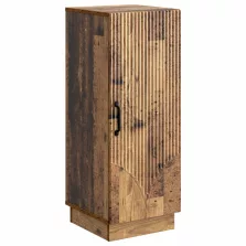 vidaXL Széf Antik Fa 33 x 34,5 x 87 cm Szerelt Fa