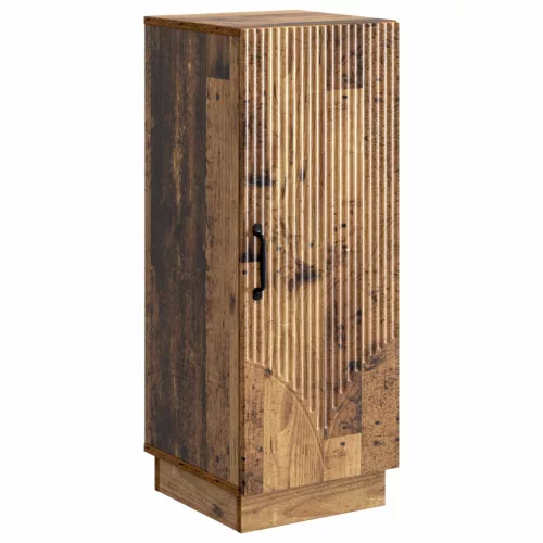 vidaXL Széf Antik Fa 33 x 34,5 x 87 cm Szerelt Fa