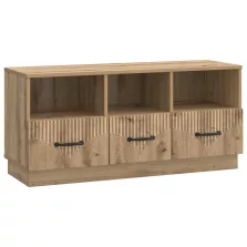   vidaXL TV szekrény Kézműves Tölgy 102 x 34,5 x 47 cm Szerelt Fa