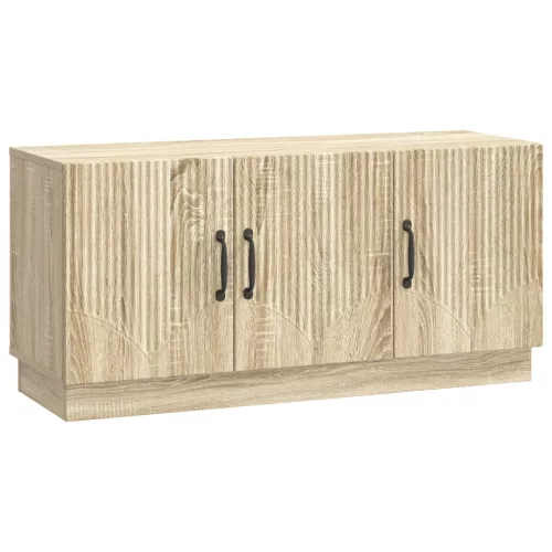 vidaXL TV szekrény Sonoma Tölgy 99 x 34,5 x 47 cm Szerelt Fa