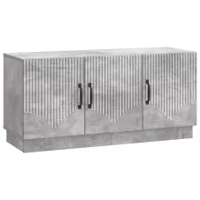   vidaXL TV szekrény Betonszürke 99 x 34,5 x 47 cm Szerelt Fa