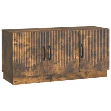   vidaXL TV szekrény Füstös Tölgy 99 x 34,5 x 47 cm Szerelt Fa