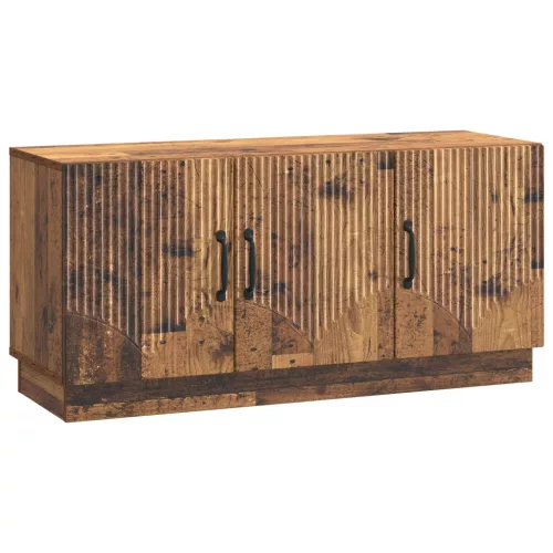 vidaXL TV szekrény Antik Fa 99 x 34,5 x 47 cm Szerelt Fa