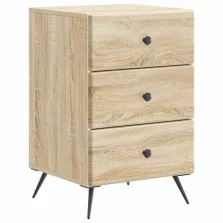   vidaXL Éjjeliszekrény Sonoma Tölgy 43 x 41 x 66,5 cm Szerelt Fa