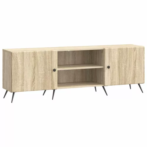 vidaXL TV szekrény Sonoma Tölgy 150 x 31 x 50 cm Szerelt Fa