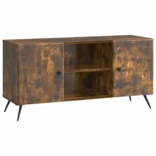   vidaXL TV szekrény Füstös Tölgy 102 x 34,5 x 50 cm Szerelt Fa