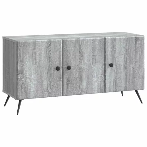 vidaXL TV szekrény Szürke Sonoma 99 x 34,5 x 50 cm Szerelt Fa