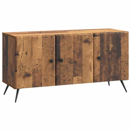 vidaXL TV szekrény Antik Fa 99 x 34,5 x 50 cm Szerelt Fa