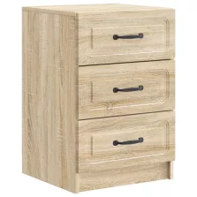   vidaXL Éjjeliszekrény Sonoma Tölgy 43 x 41 x 63,5 cm Szerelt Fa