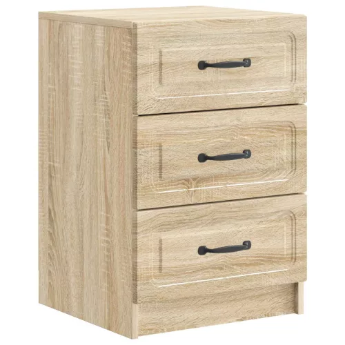 vidaXL Éjjeliszekrény Sonoma Tölgy 43 x 41 x 63,5 cm Szerelt Fa