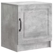   vidaXL Éjjeliszekrény Betonszürke 43 x 34,5 x 47 cm Szerelt Fa