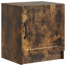   vidaXL Éjjeliszekrény Füstös Tölgy 43 x 34,5 x 47 cm Szerelt Fa