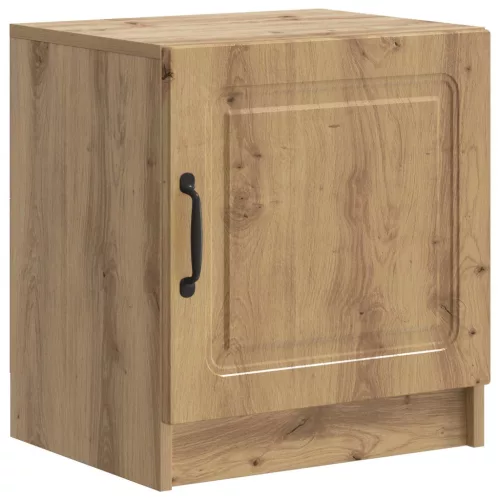 vidaXL Éjjeliszekrény Kézműves Tölgy 43 x 34,5 x 47 cm Szerelt Fa