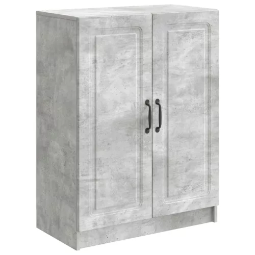 vidaXL Széf Betonszürke 66 x 34,5 x 87 cm Szerelt Fa
