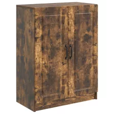 vidaXL Széf Füstös Tölgy 66 x 34,5 x 87 cm Szerelt Fa