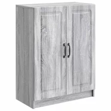 vidaXL Széf Szürke Sonoma 66 x 34,5 x 87 cm Szerelt Fa