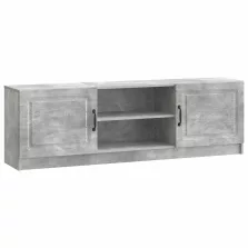vidaXL TV szekrény Betonszürke 150 x 31 x 47 cm Szerelt Fa